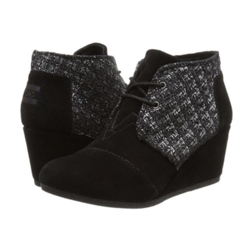 TOMS Desert Chukka Wedge Bootie